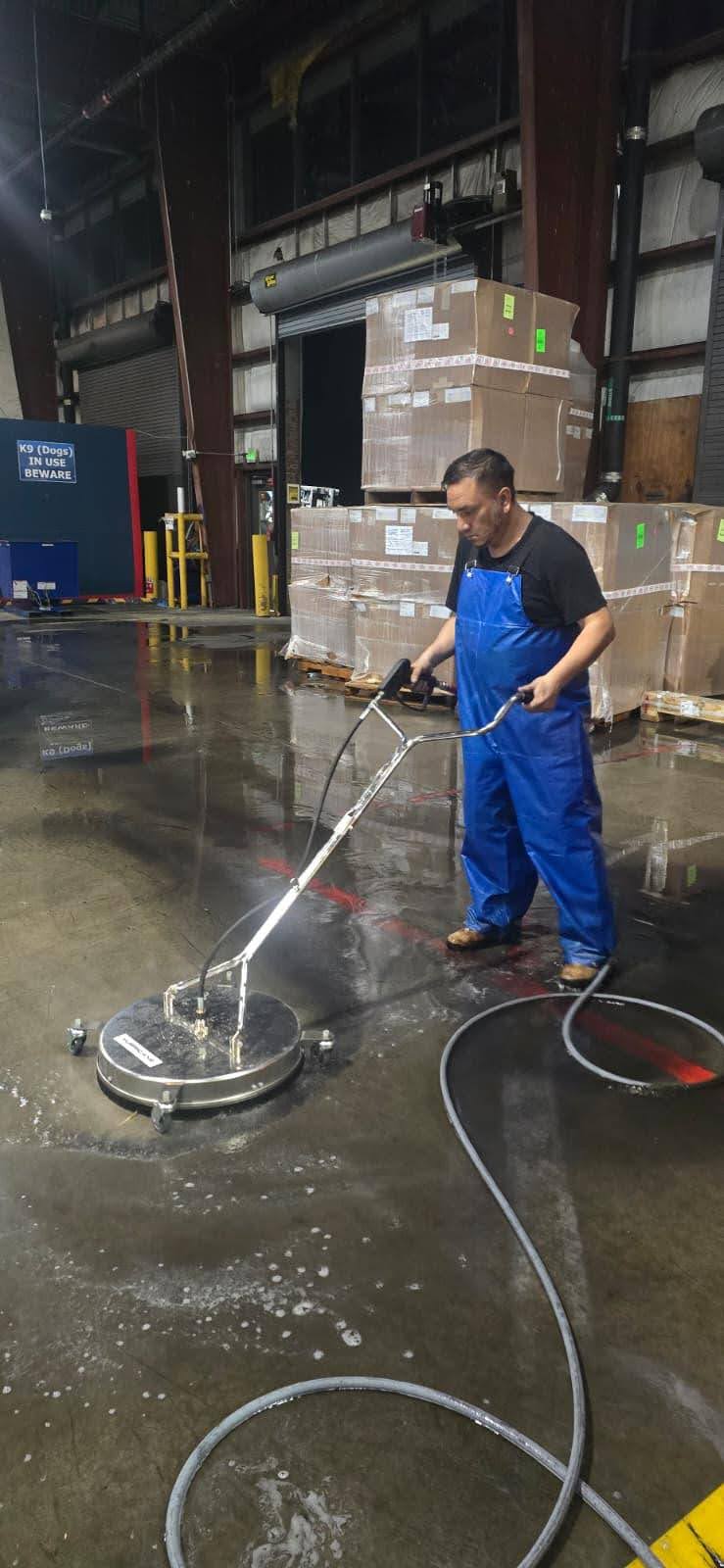 Warehouse cleaning service