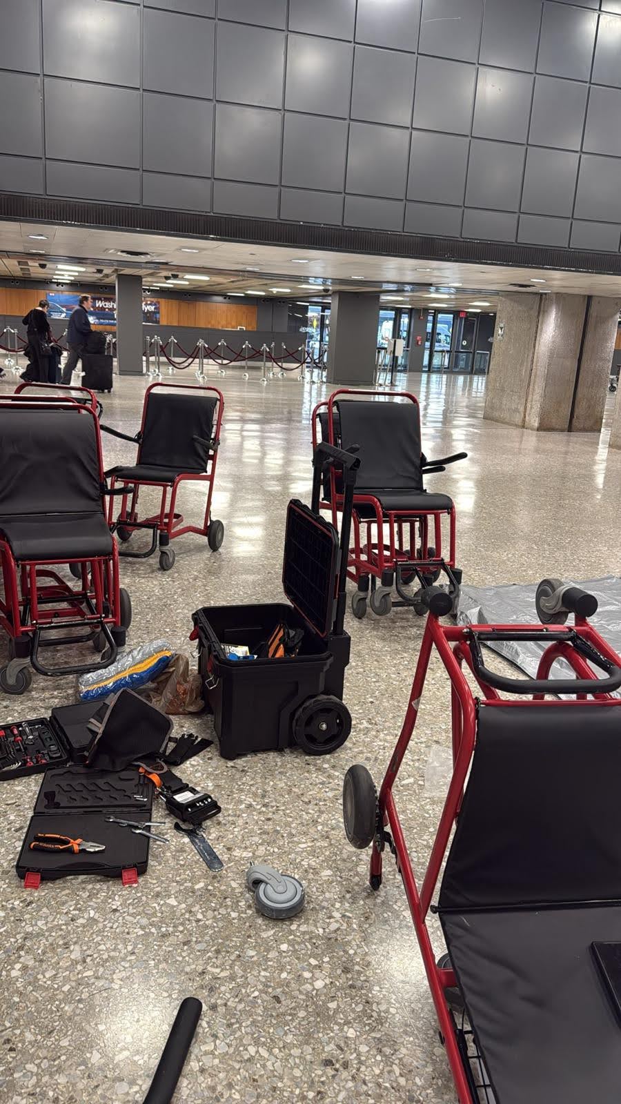 Wheelchair repair and maintenance service
